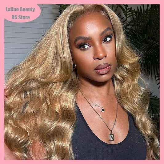 Lafino Body Wave Wig Honey Blonde Wig Human Hair 13x6 Lace Hd 13x4 Lace Front Wig Human Hair Loose Body Wave Brazilian For Women