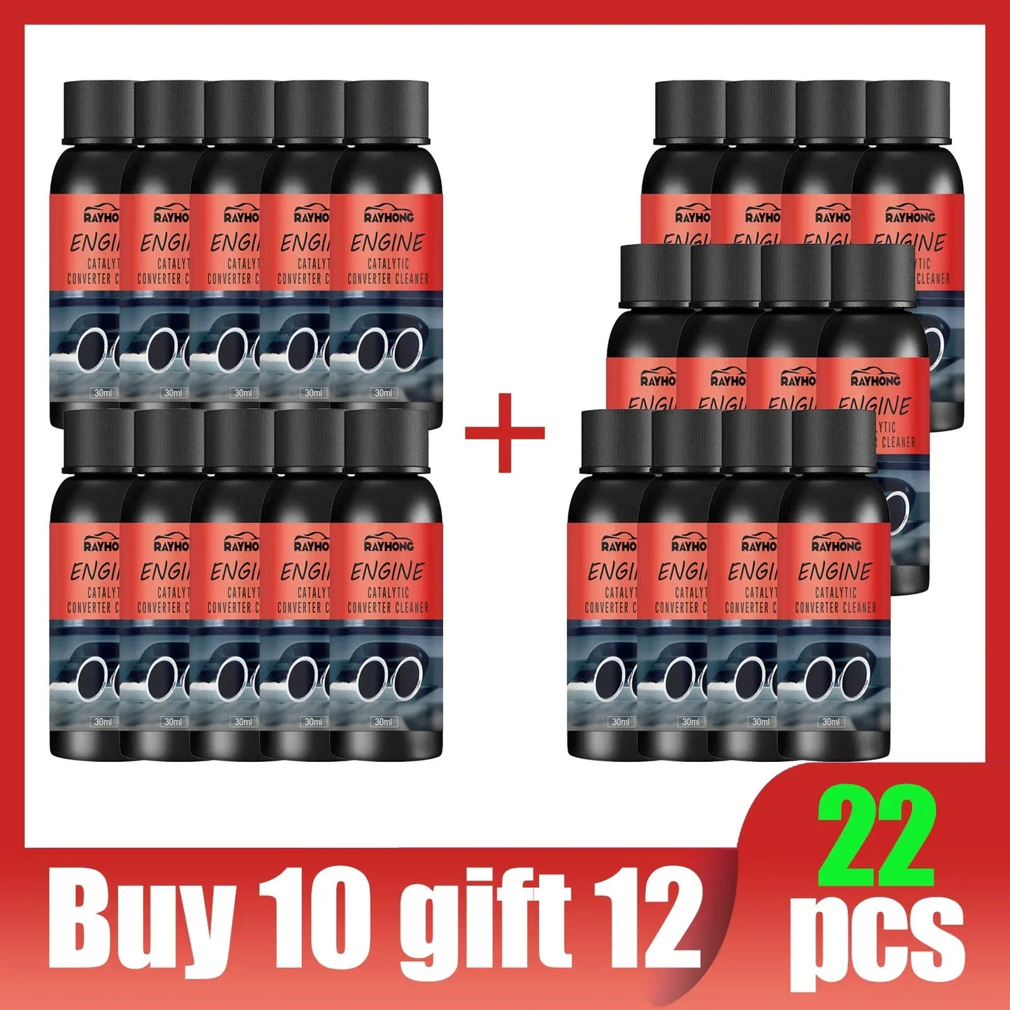 Car Engine Protection Catalytic Converter Cleaner Deep Cleaning Engine Carbon Deposit Reduce Fuel Consumption