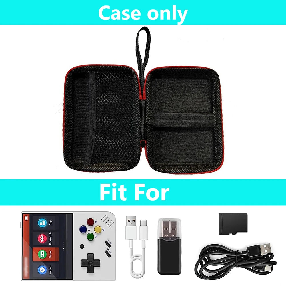 Protective Cover for MIYOO Mini Plus Game Console Silicone Case Gaming Console Sleeve Skin Anti-Slip with Lanyard for MIYOO Mini