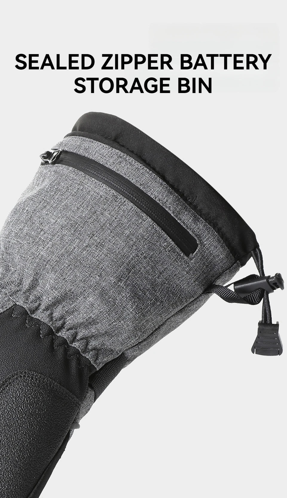 LOOGDEEL Heating Hand Warmer Electric Thermal Gloves Waterproof Snowboard Cycling Motorcycle Bicycle Ski Outdoor Winter Gloves
