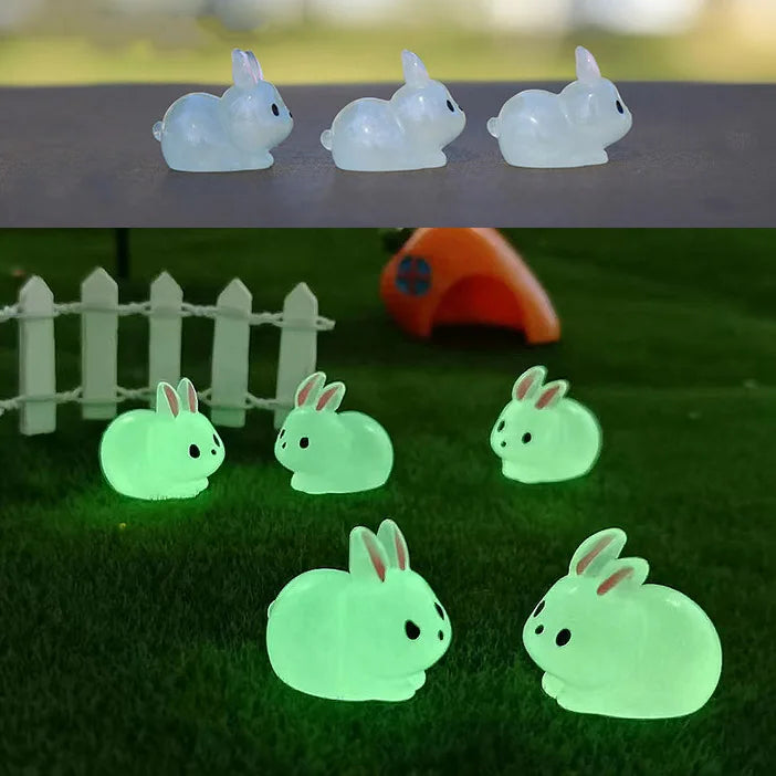 5pcs Miniature Animals Chick Sheep Turtle Puppy Fairy Garden Toy Aquarium Decoration Duck DIY Handicraft Accessories 1-3cm