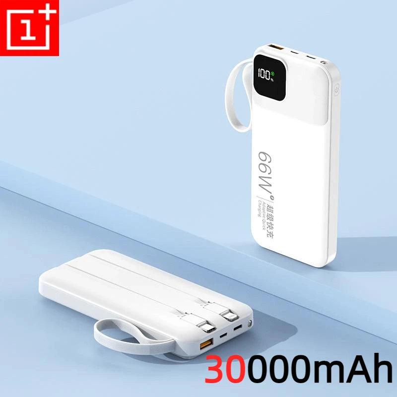 ONEPLUS Power Bank 50000mAh External Spare Battery 66W Fast Charging Portable Charger for IPhone Xiaomi Redmi Poco Powerbank