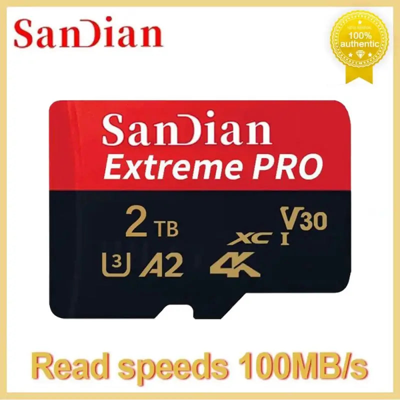 High Speed Memory Cards 512GB 256GB 128GB Cartao De Memoria 1TB Class 10 Mini Sd Card TF Card 2TB For Mobile Phone Camera PC