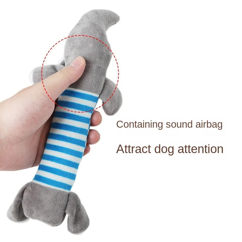 Pet Dog Toy Squeak Plush Toy for Dogs Supplies Fit for All Puppy Pet Sound Toy Funny Durable Chew Molar Toy Pets Supplies