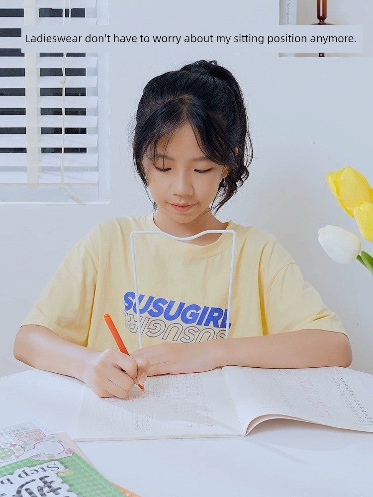 Installation-Free Hunchback Teenagers Study Table Writing Posture