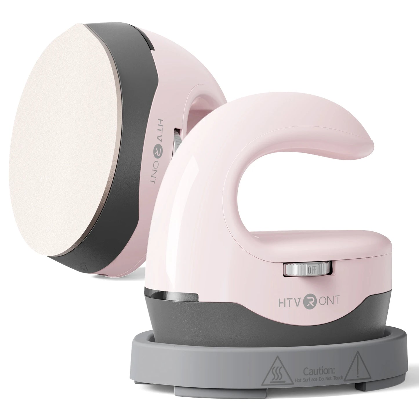 HTVRONT Heat Press H1 Mini Heat Press Machine Small Heat Press Portable Iron Press Machine for T Shirts, Hats, Heating Transfer