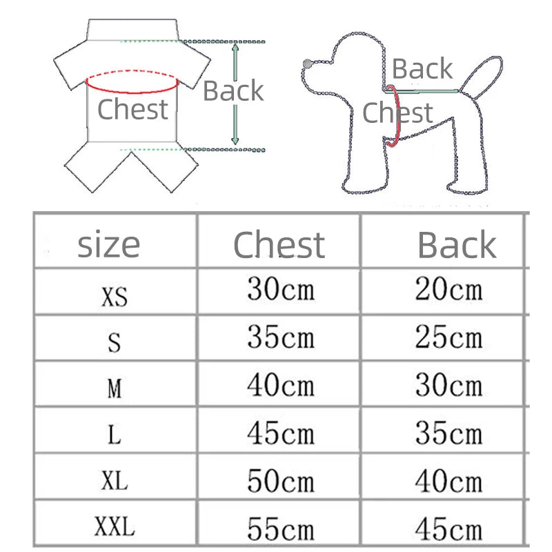 Winter Warm Chihuahua Clothing  Hoodie Dog Pet Hoodie Dog Clothes for French Bulldog ,York ,Pug&Baby Born Cat Big Dog Sweater