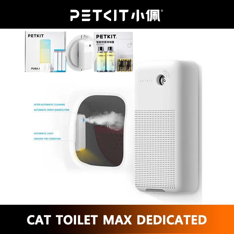 For PETKIT PURA MAX Cat Litter Box Accessoriess Original Smart K3 Spray Odor Eliminator N50 Cat Toilet Odor Control Air Cleaning