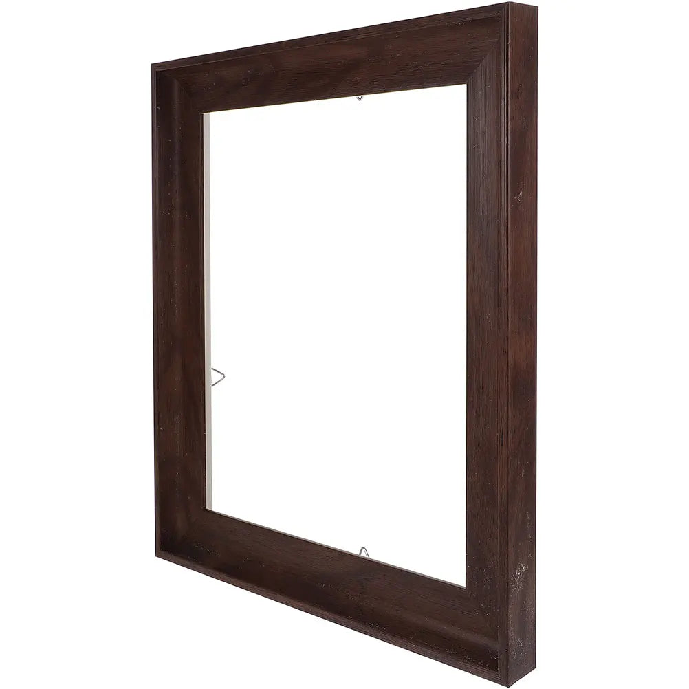 Oil Painting Frame 20x30cm Coffee Brown Canvas Floating Frames Wooden Picture Frames For Photo Picture Home Decoration