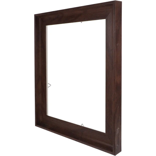 Oil Painting Frame 20x30cm Coffee Brown Canvas Floating Frames Wooden Picture Frames For Photo Picture Home Decoration