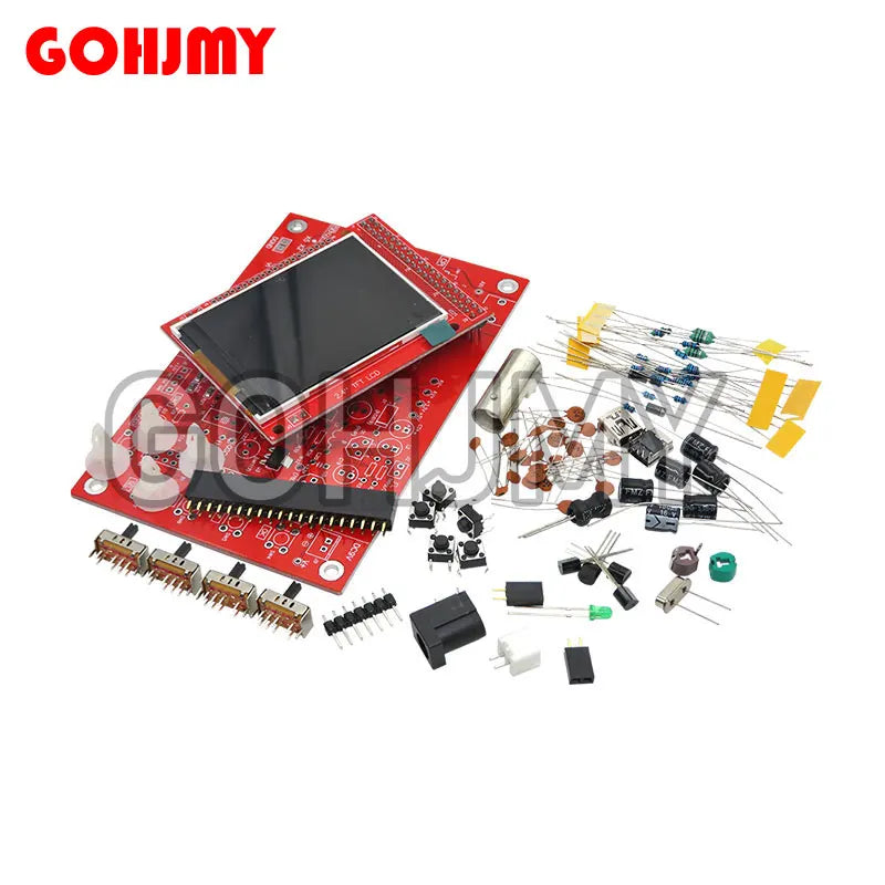 1PCS DSO138 2.4" TFT Digital Oscilloscope Kit DIY 200KHz Tester 1Msps Bandwidth Probe Electronic Production Suite