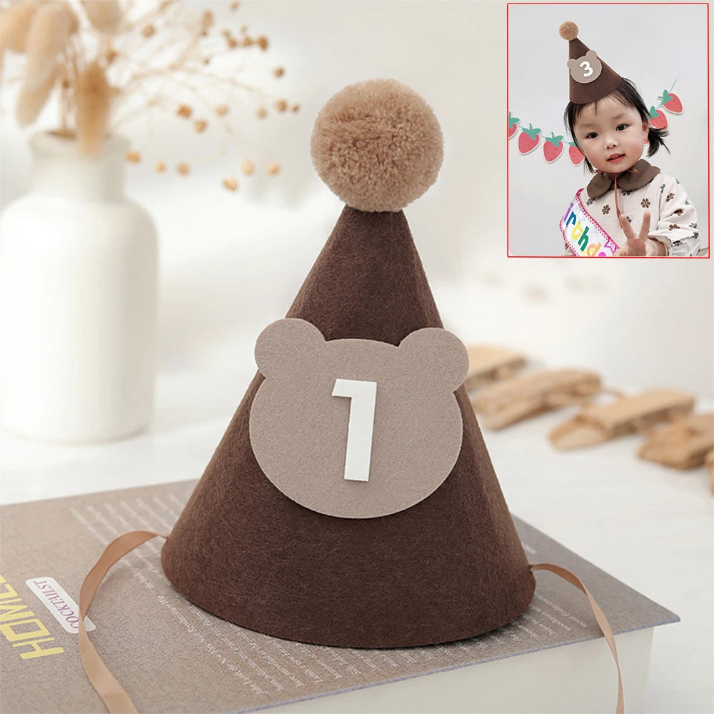 Coffee Brown Teddy Bear Balloon Number Heart Balloon set kid Birthday Party Decoration Baby Shower wedding Valentine's Day decor