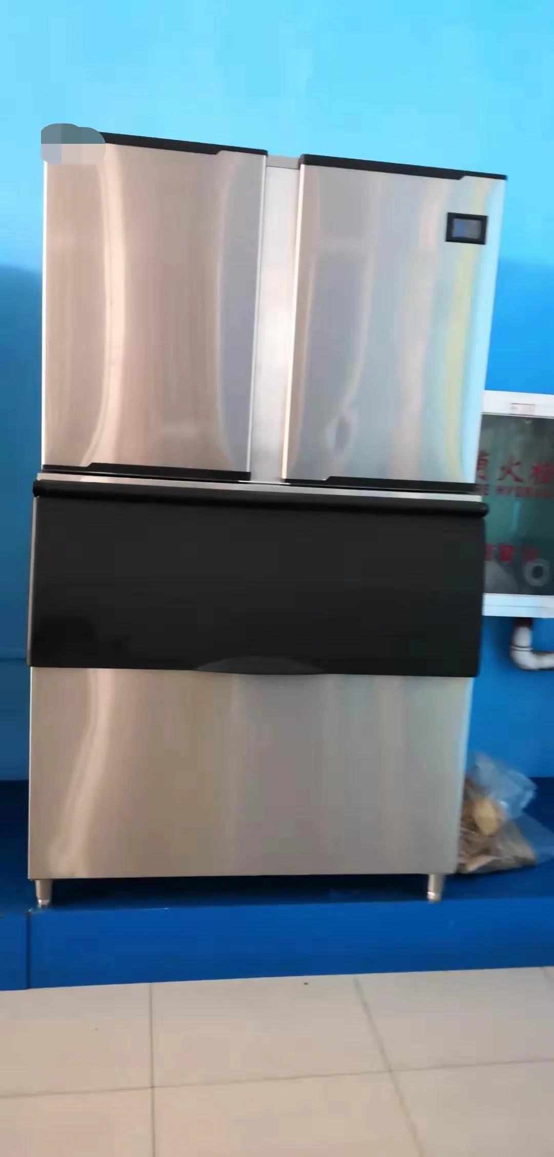 Ice Maker Commercial Ice Cube Machine Factory with air Cooling or Water Cooling