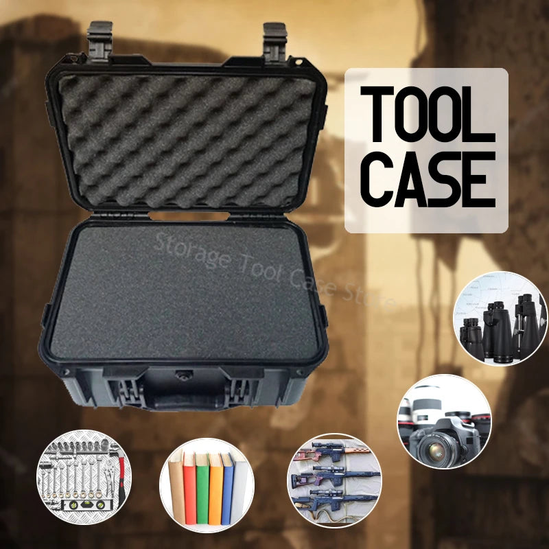 Plastic Hard Case Bag Organizer Storage Box Camera Photography Sealed Waterproof Tool Box Safety Protection Suitcase Toolbox