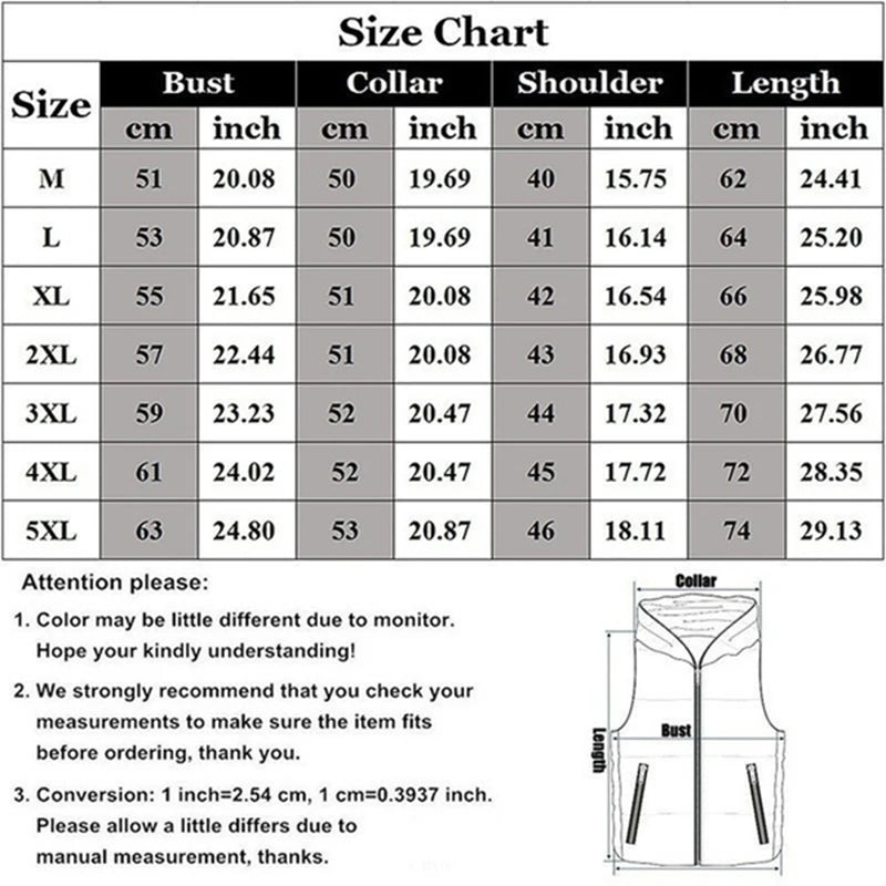 Customized Men and Women Puffer Vest Warm Vest Jacket Sleeveless Coat Warm Sleeveless Jackets Autumn Winter Padded Coat