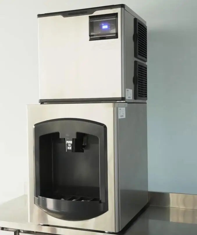 Customized Maquina Para Hacer Hielo Automatic Commercia Desktop Ice Maker Machine Ice Dispenser With Big Bin