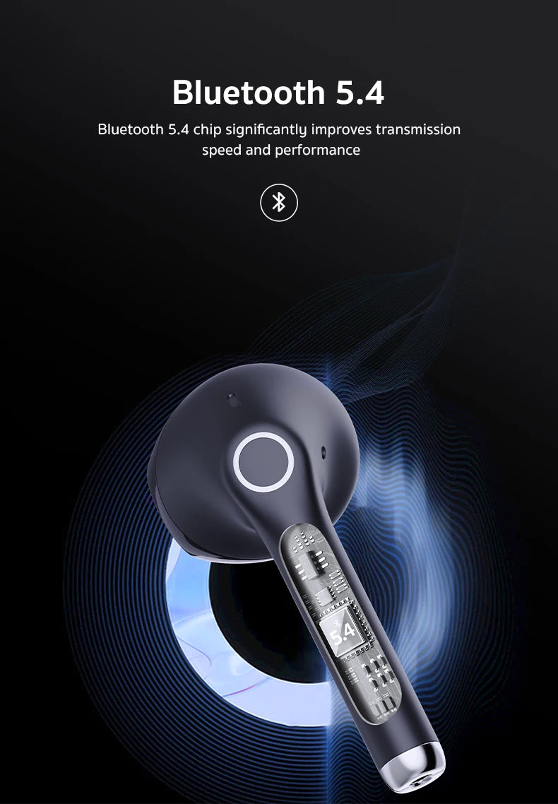 Erazer XT90 PRO Bluetooth 5.4 Earbuds Wireless Earphone Waterproof Headsets HIFI Sound Bass Quality With Mic Headphones