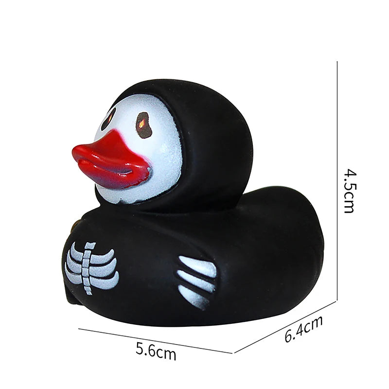 Creative Cute Sports Duck Toys Baby Bath Toys Rubber Ducks Summer Beach Pool Activity Floating Ducks Children Birthday Gifts