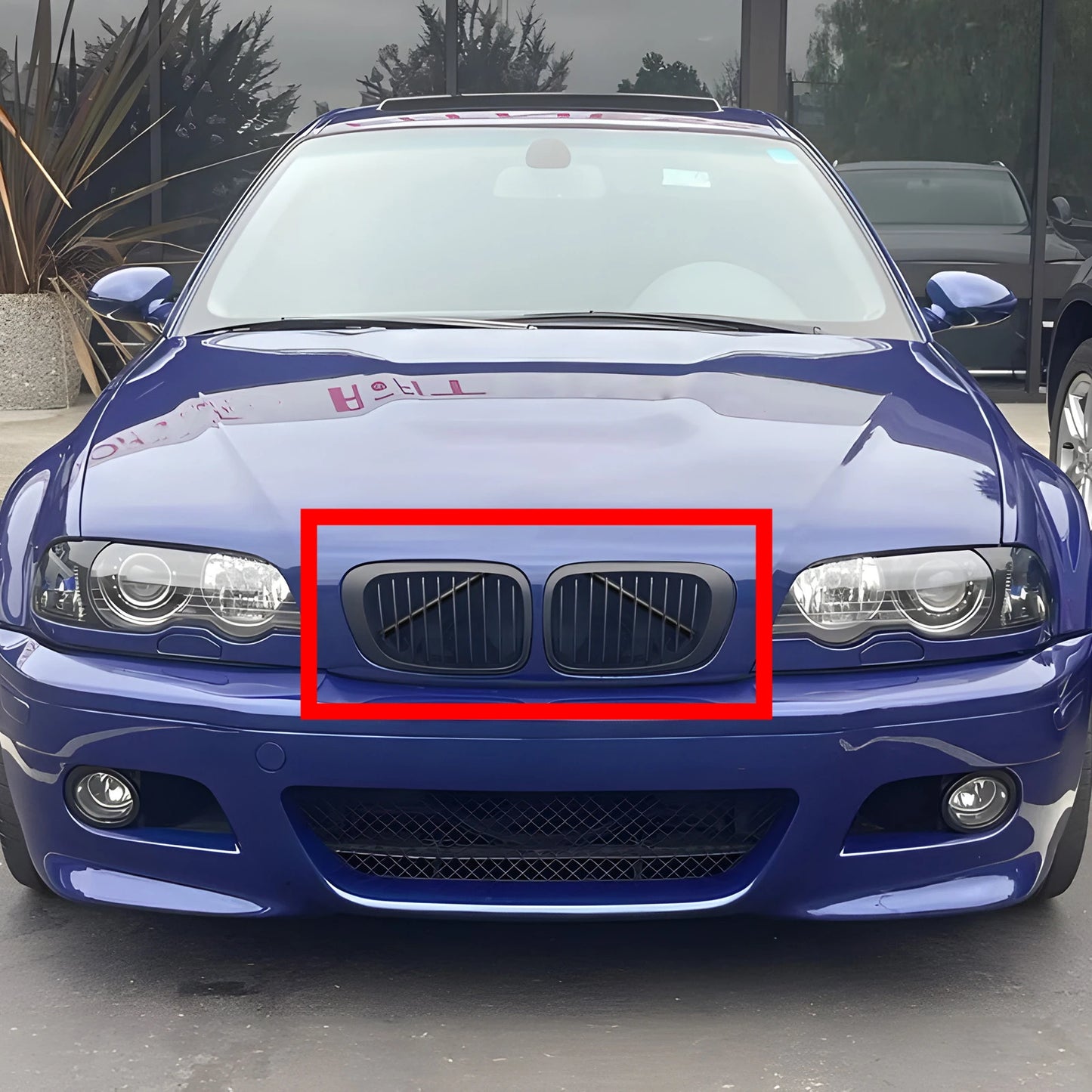 BEVINSEE Kidney Struts Steel Kidney Struts Rods Tuning Brace for BMW E46 323i 325i 328i 330i 1999-2006
