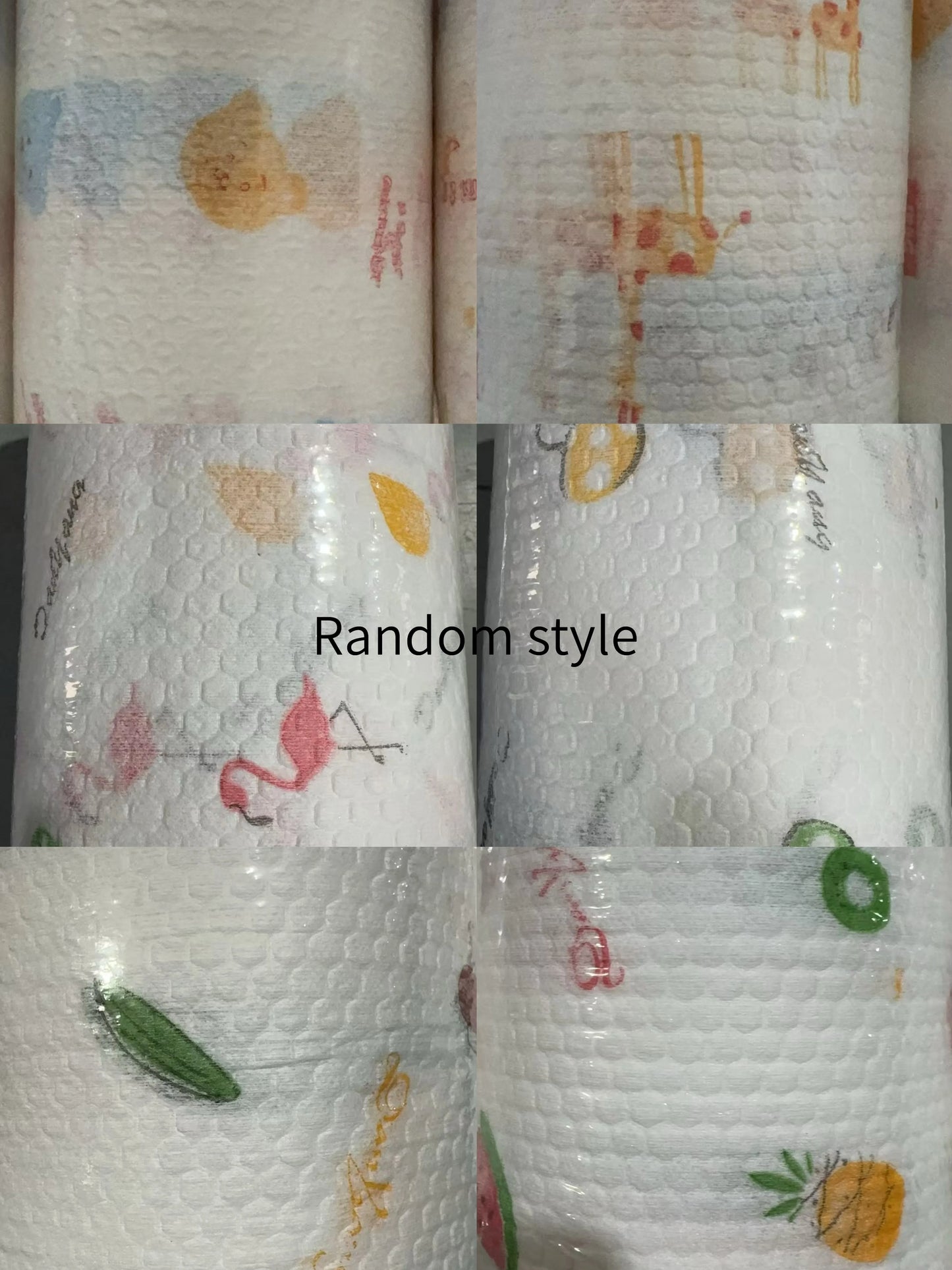 Roll Lazy Cloth Disposable Kitchen Wet Dry Dual-use Household Cleaning Special Paper Household Dishwashing Cloth Tissue