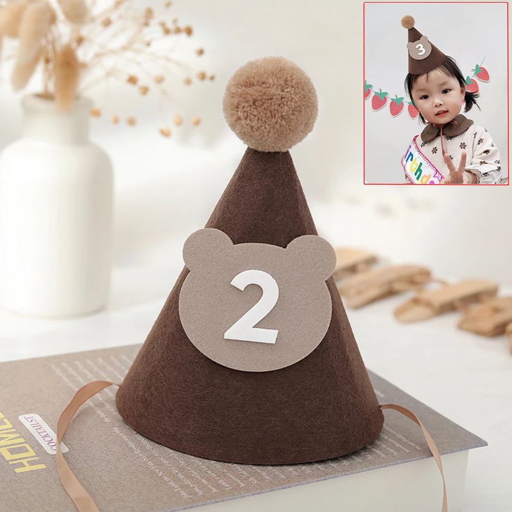 Coffee Brown Teddy Bear Balloon Number Heart Balloon set kid Birthday Party Decoration Baby Shower wedding Valentine's Day decor