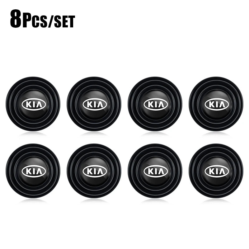 KIA Car Door Anti-shock Pad Anti-noise Buffer Gasket Auto Interior For KIA EV6 Stinger RIO Sorento Picanto Ceed Borrego Syros K4