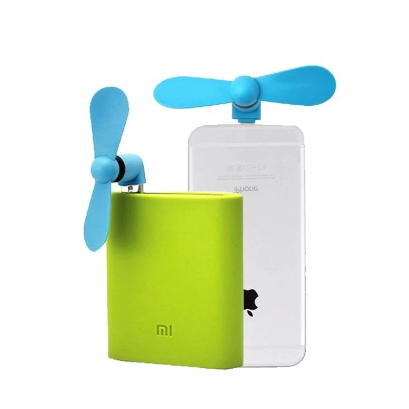 3Pcs Type C Fans Portable Cell Mobile Phone Fan Mini Portable Usb Fan