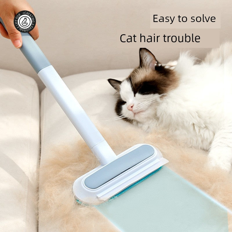 Pet Hair Remover Brush Multifunctional Cat Suction Cat Hair Handy Gadget Dog Fur Cleaner Carpet Sofa Bed Lent Remover