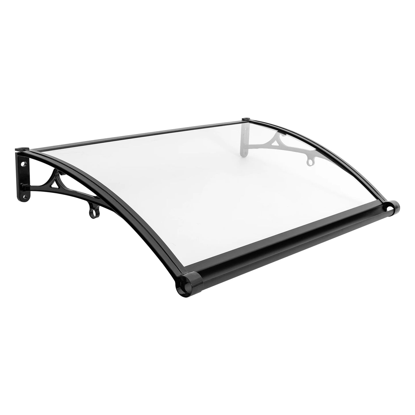 Front Door Canopy with High Load Capacity, Efficient Water Drainage, Simple Installation, Modern Design, Rust-Free Aluminum