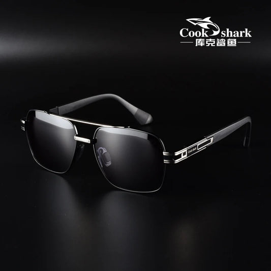 Cook sunglasses for men's new driving UV polarized sunglasses for men's color-changing glasses trend