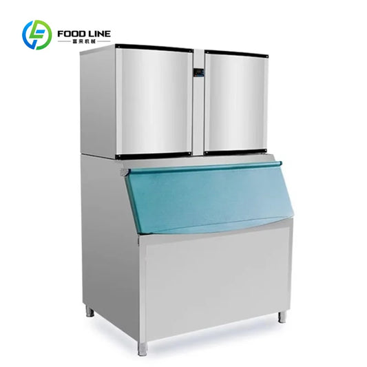 Customized Commercial Ice Machine 1000kg /24h Cube Ice Machine Sold Ice Machines for Use in Bars Hotel Milk Tea Shops