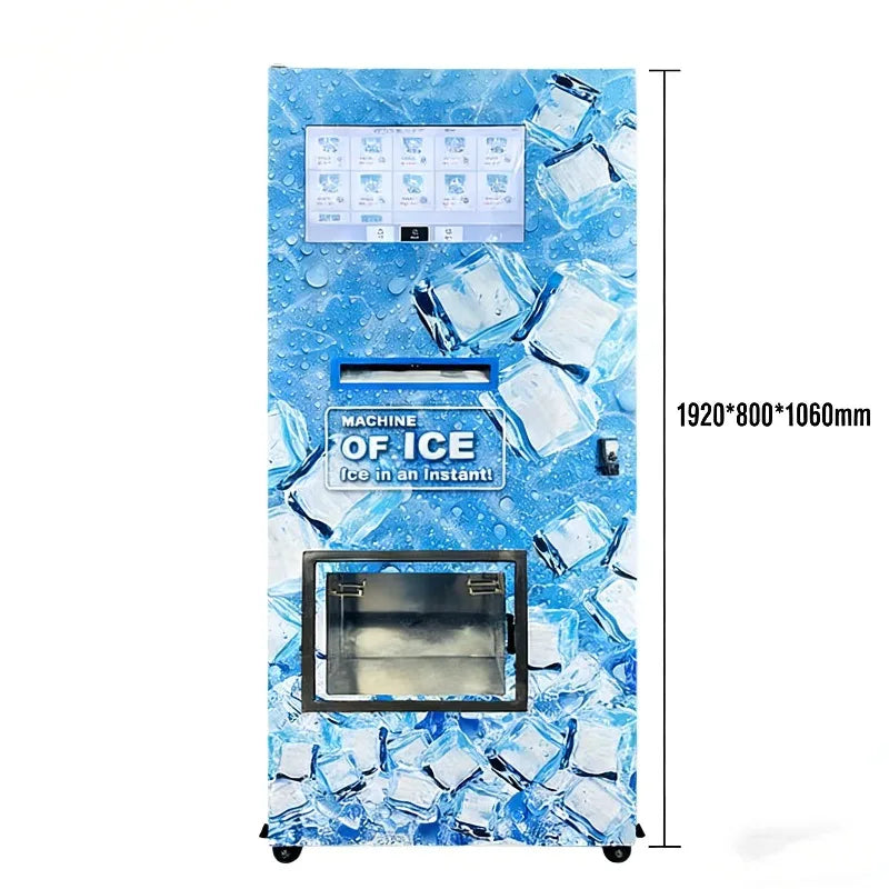 Ice Dispenser Vending Machine for Biz Ice Cube Vending Machine Self Service Commercial Ice Cubes Making Vending Machine Custom