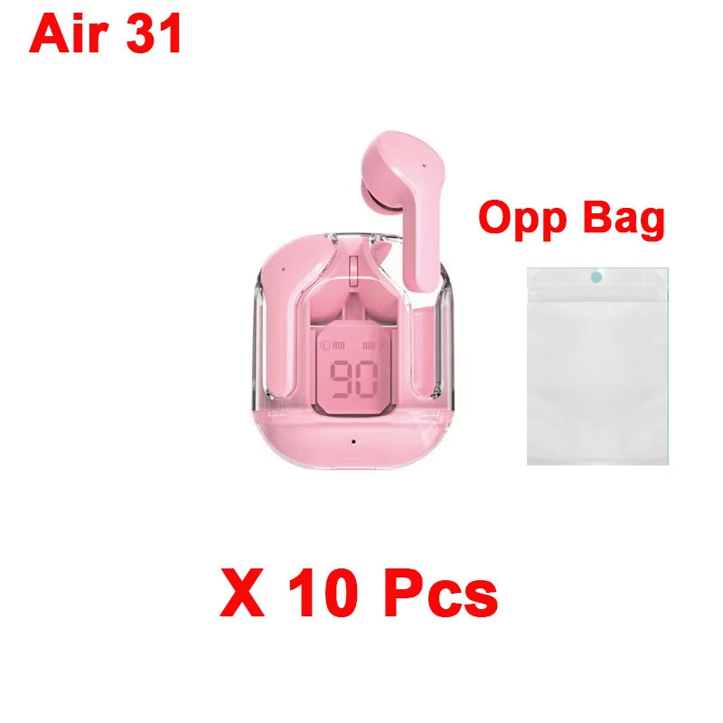 10Pcs/Lot True Wireless Bluetooth Headset Binaural Small In Ear Buds Sports Stereo Bass TWS Earbuds Sports Earbuds for phone