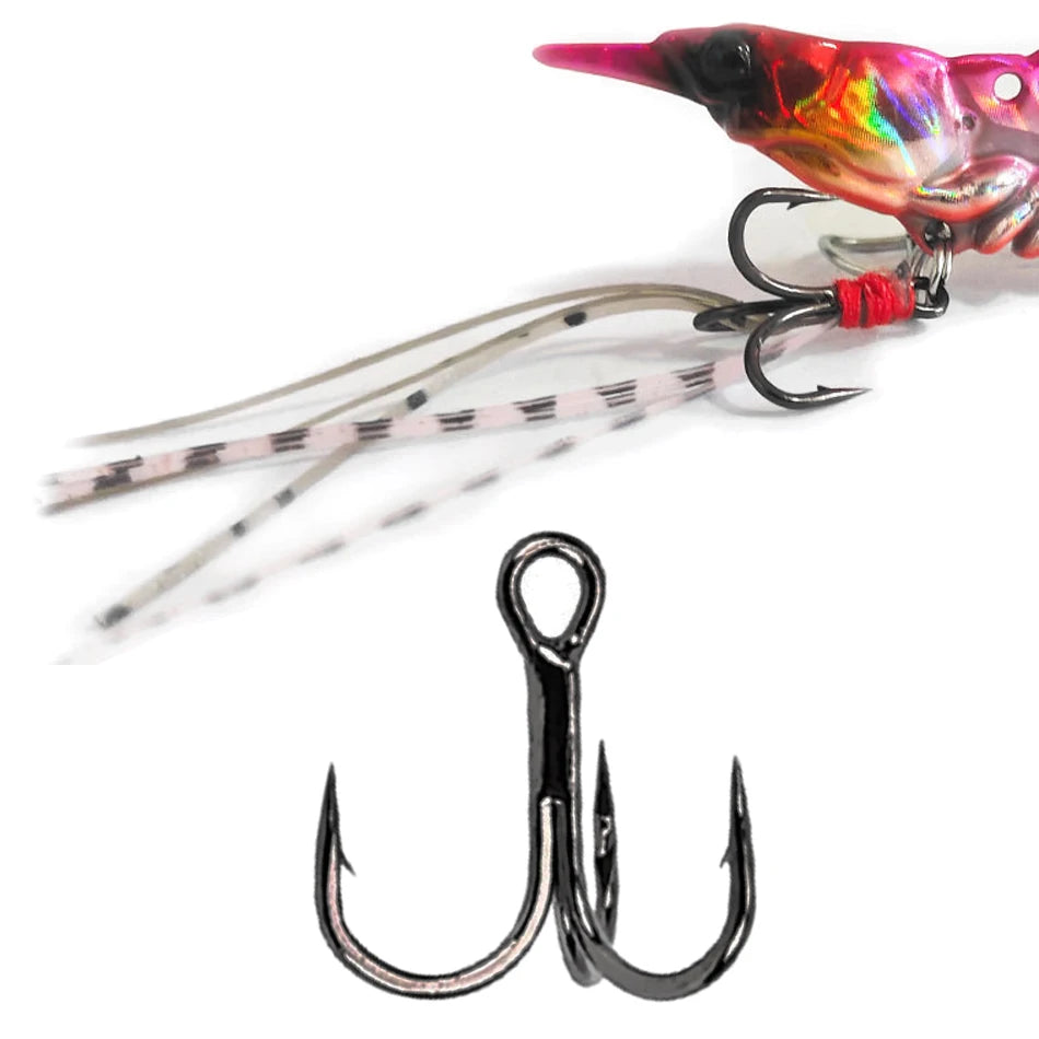 1pc 5g/7g/11g/14g Long throw Shrimp Lures Metal VIB Sinking Wobbler Hooks for Pike Walleye Bass with Accessories Tackle