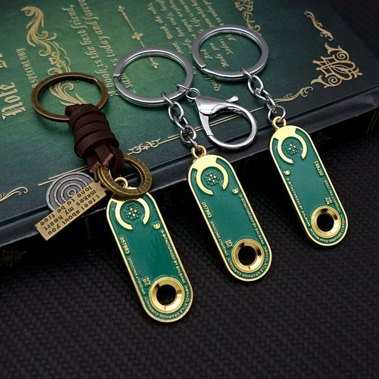 Keychain Credit Chip CreditStick Keyring for Men Game Accessories Car Key Ring Pendant llaveros