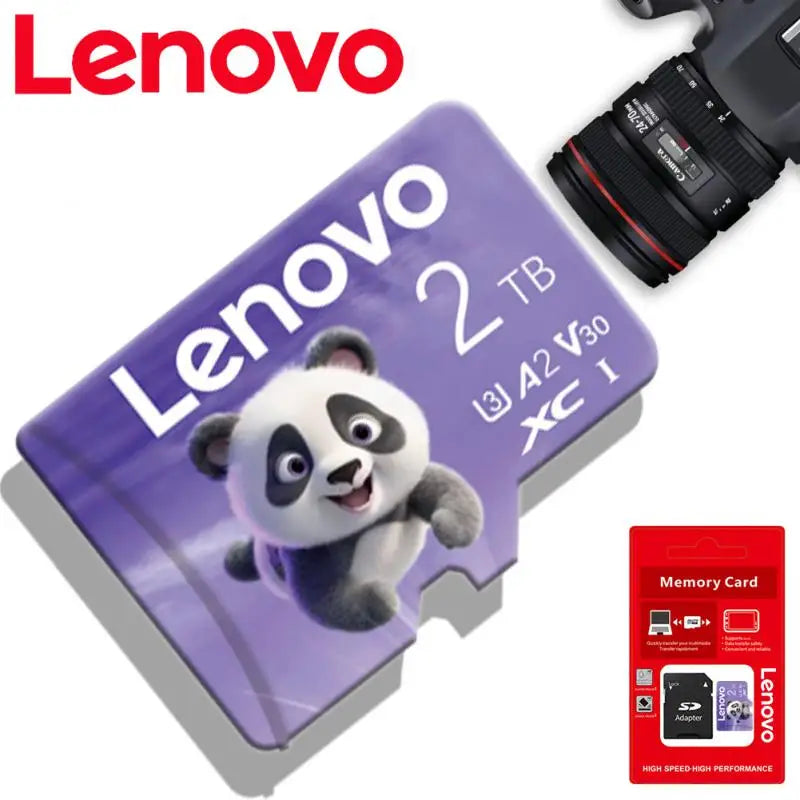 Lenovo Original Micro 2TB SD Card 1TB 512GB High Speed Memory Card 256GB 128GB Class TF Card for Drone Equipment Audio PC