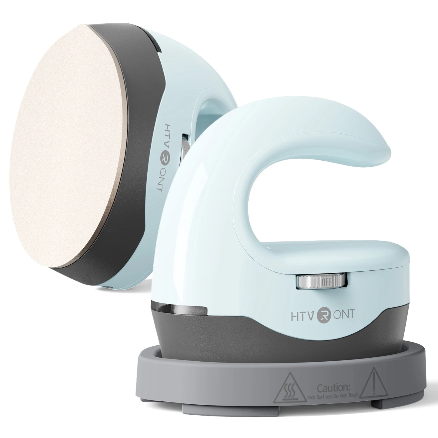 HTVRONT Heat Press H1 Mini Heat Press Machine Small Heat Press Portable Iron Press Machine for T Shirts, Hats, Heating Transfer