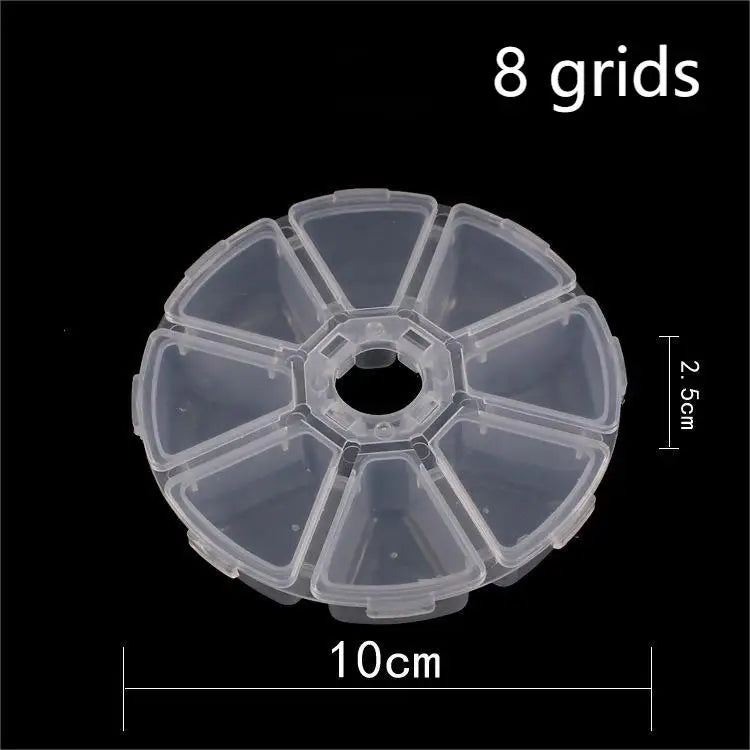 Mini Plastic Rectangular Storage Box Translucent Packing Box Dustproof Durable Strong Jewelry Case Container Home Storage