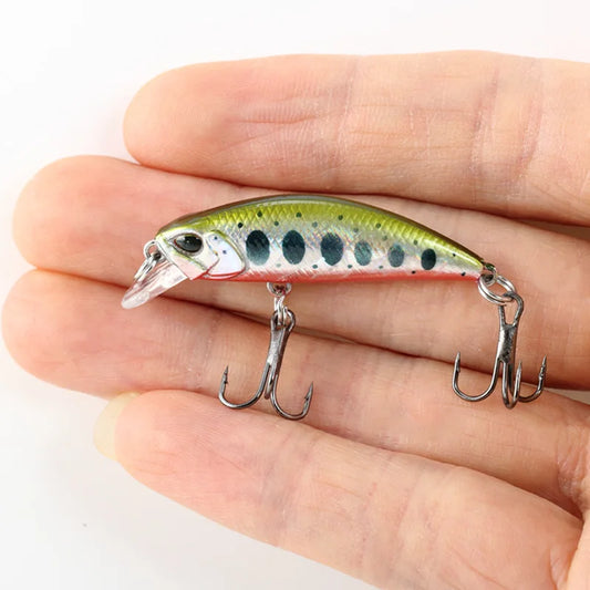 Hot 38MM 3.2G Mini Japan Model Sinking Minnow Fishing Lures Jerkbaits Peche Artificial Bait Wobbler Lure for Trout Bass Carp