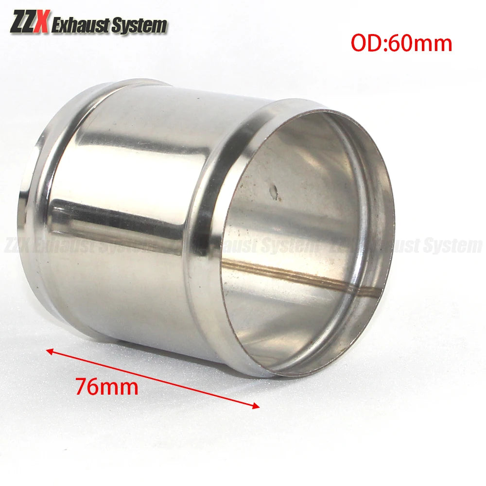 Motor inlet connection pipe connecting 304 stainless steel tube general 25/32/38/42/45/50/60/63/70/76/80/90/101 mm