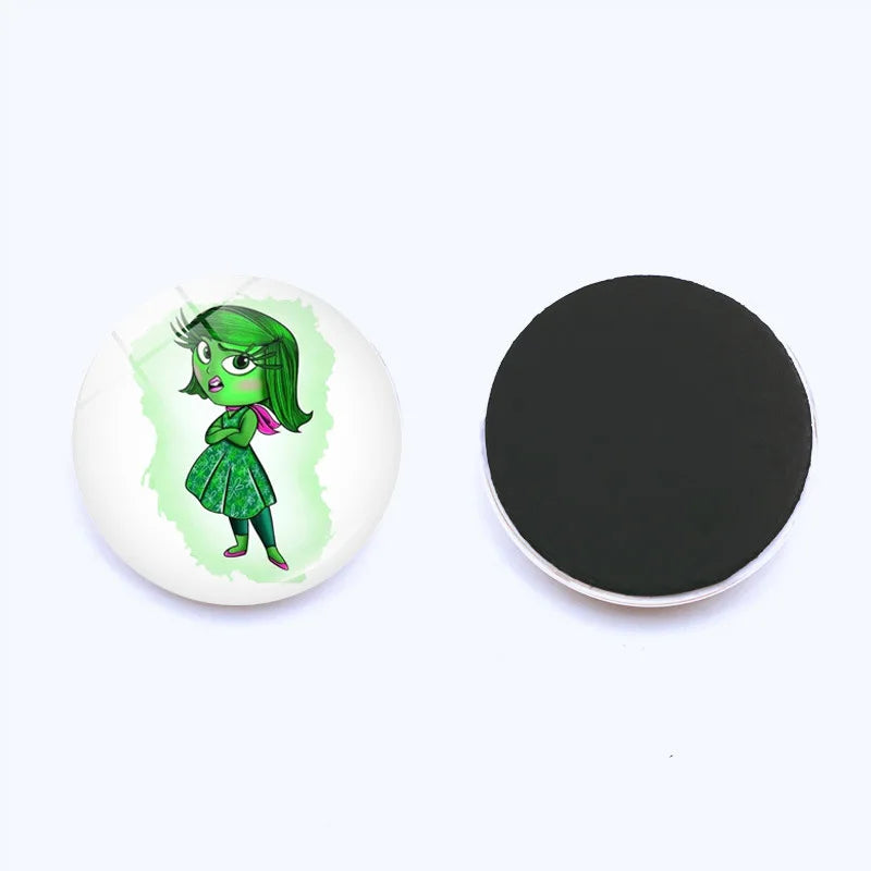 Inside Out 2 Refrigerator Magnets Disney Anime Sadness Anger Fridge Magnet Home Decoration Accessory Kids Toys Gift Hot Sales