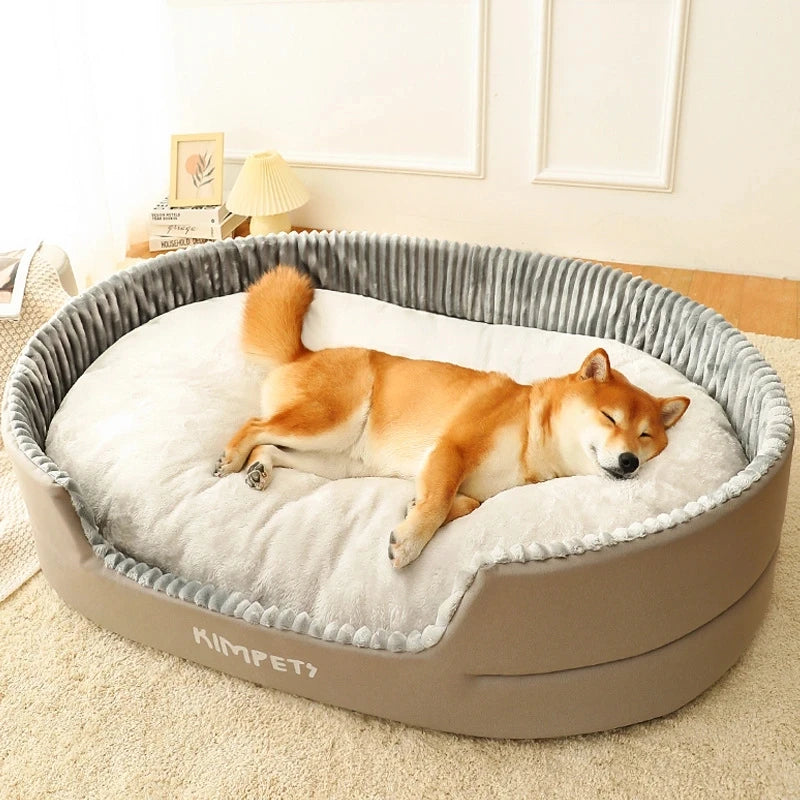 Thickening Pet Dog Bed Four Season Pet Dog Mat Square Plush Kennel Small Medium Large Dog Sofa Bed Cushion Pet Accessories