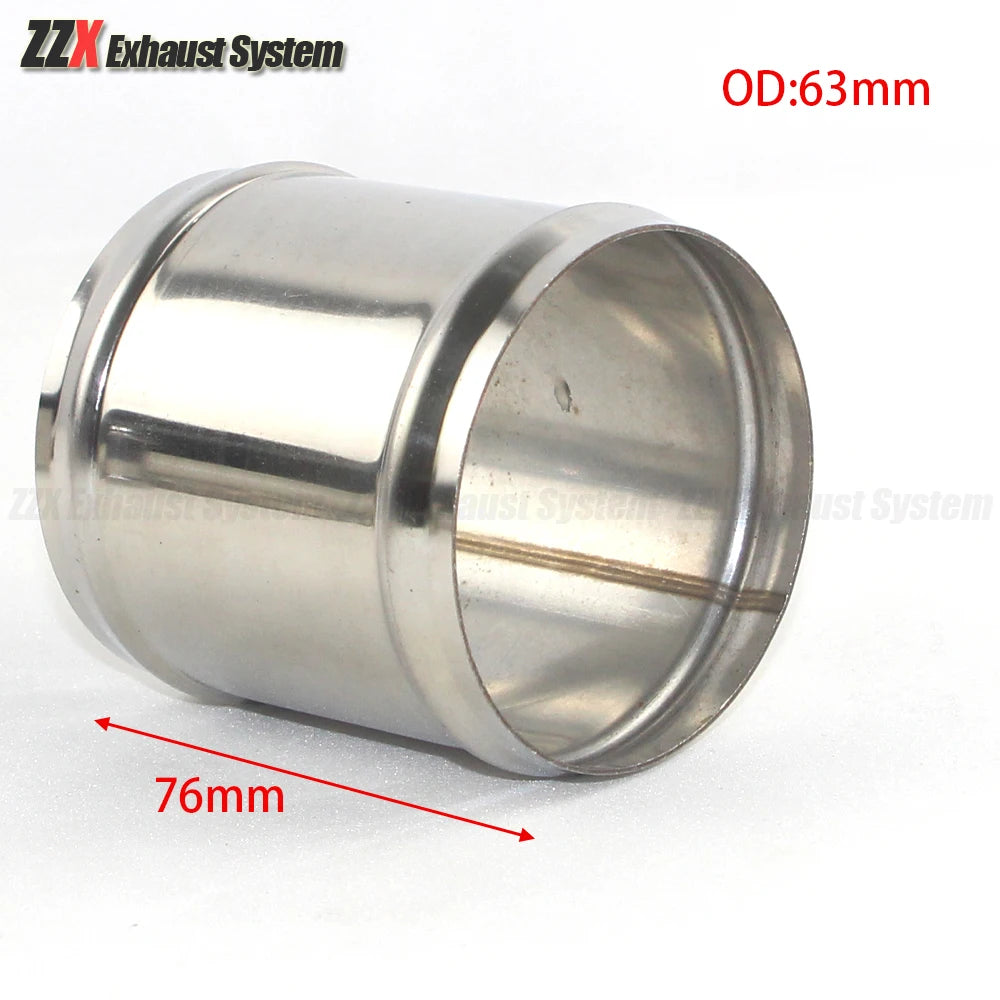 Motor inlet connection pipe connecting 304 stainless steel tube general 25/32/38/42/45/50/60/63/70/76/80/90/101 mm