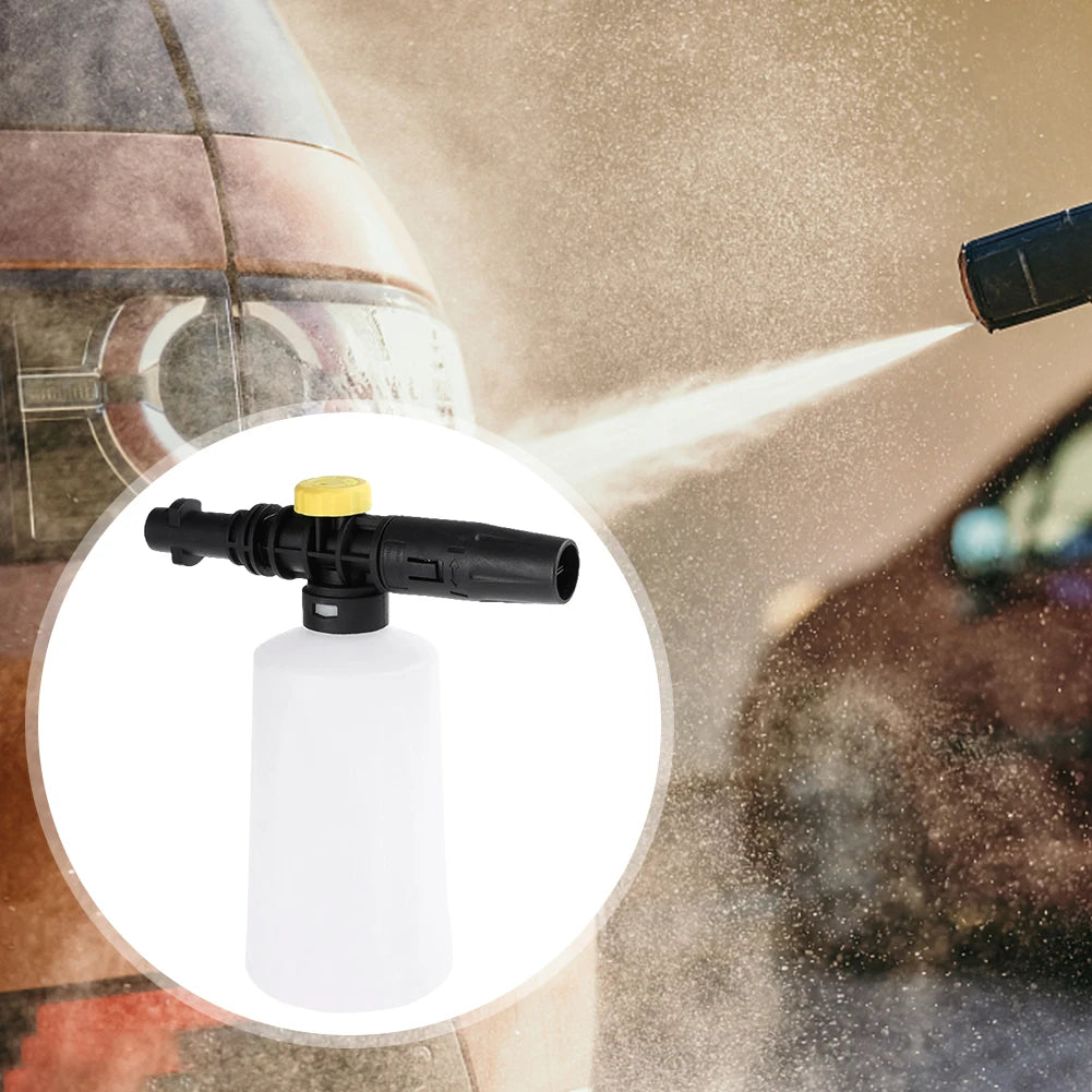 750ML Foam Watering Kettle Car Washing Kit Car Washer Kettle White Different Spray Mode for Karcher K2-K7 for Karcher K Series