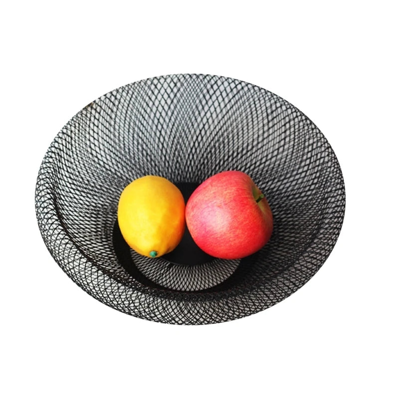 Kitchen Table Dining Fruit Basket Iron Household Storage Basket Desktop Storage