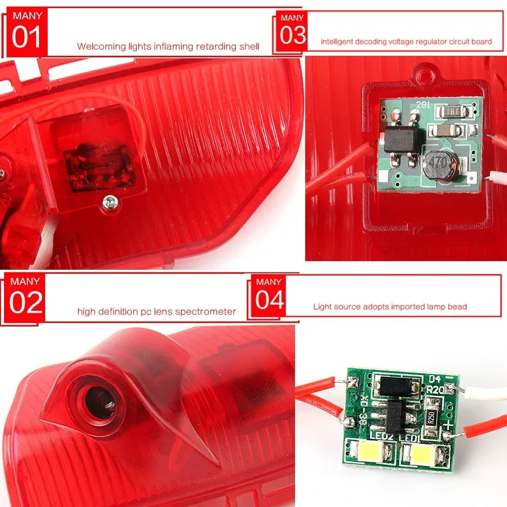 2PCS For KIA K5 Logo Door Light KIA Car Door Light Auto Ghost Shadow Light For KIA K5 OPTIMA CERATO Sorento GT LINE Car Styling