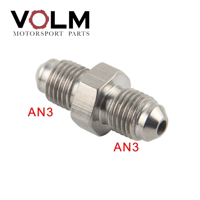 AN3 Motorcycle Motor Bike Hydraulic Brake Oil Hose Line Banjo Fitting m10x1 stainless Steel 10mm