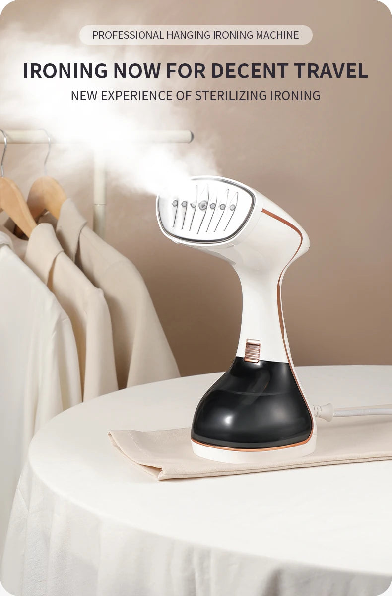 Household Vaporizador Prendas Steamer Portable Vertical 320 Ml, Lothes Portable Quick Heat Ironing Vaporizador for Home Travel