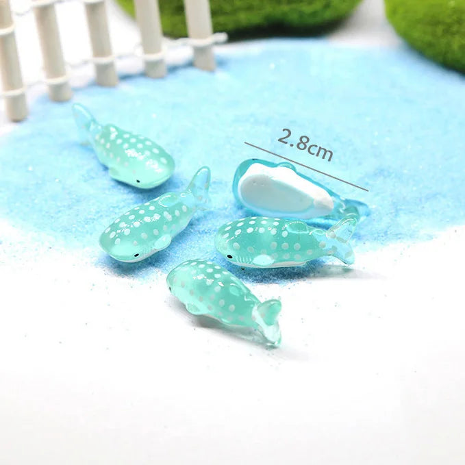 5pcs Miniature Animals Chick Sheep Turtle Puppy Fairy Garden Toy Aquarium Decoration Duck DIY Handicraft Accessories 1-3cm