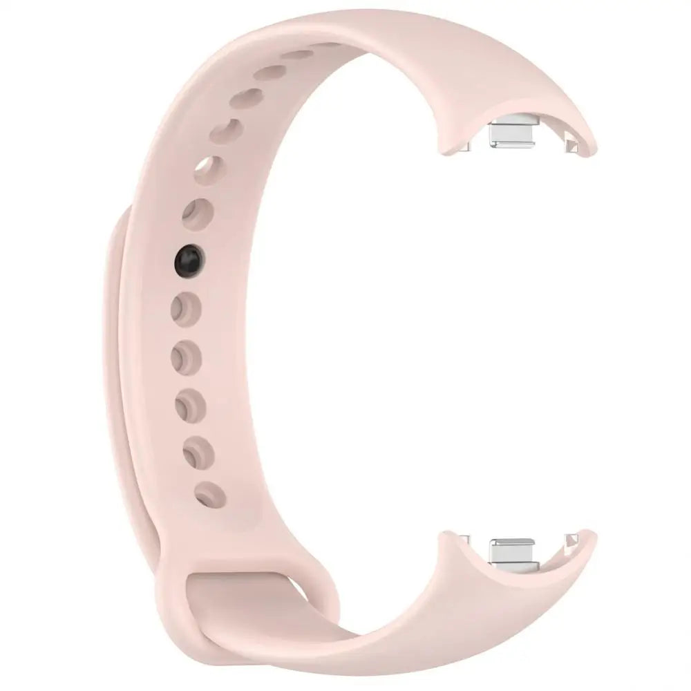 Functional Metal Connector Waterproof Smart Wearable Sleek Design Tpu Strap With Metal Plug Connector Stylish Mi Band8 Wristband